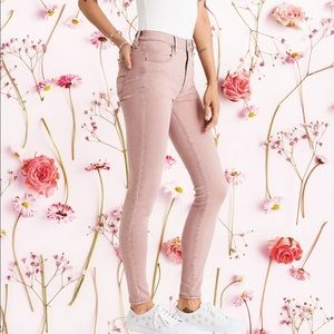 AEO Hi Rise Super Stretch X Jeggings Pink